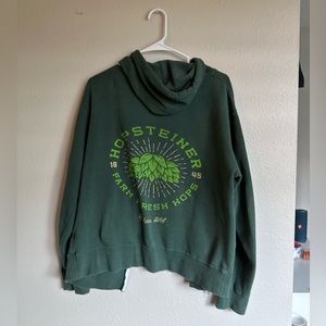 Hopsteiner Green Zip-Up Brewing Jacket | Size Medium